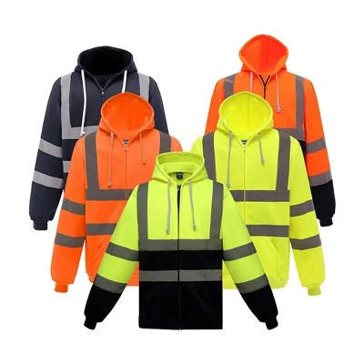 Hoodie s reflektirajućim prugama
